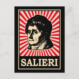 Salieri Postcard