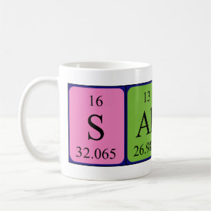 Salina periodic table name mug