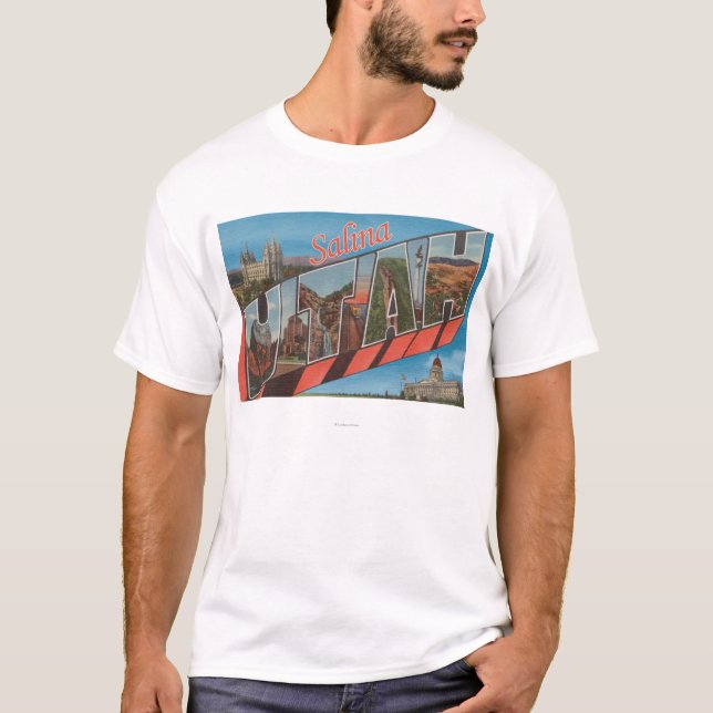Salina, UtahLarge Letter ScenesSalina, UT T-Shirt (Front)