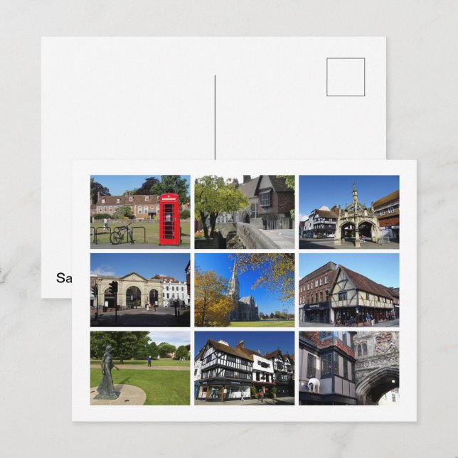 Salisbury Postcard (Front/Back)