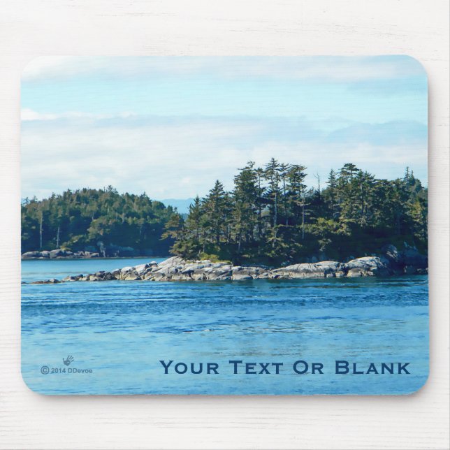 Salish Island Mouse Pad (Front)