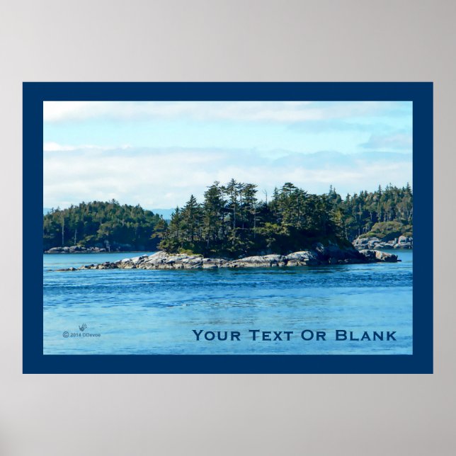 Salish Island Poster (Front)
