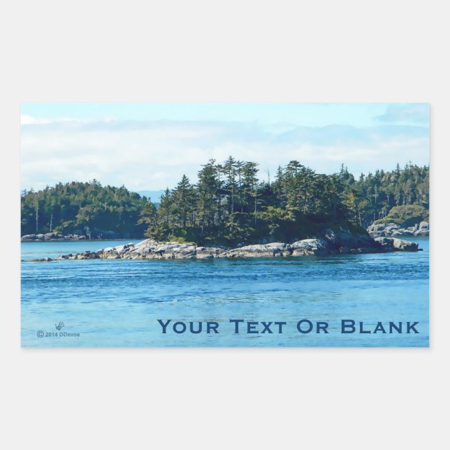 Salish Island Sticker (Front)