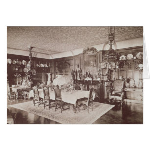 Salle à manger, Wickham Hall, Kent, 1897