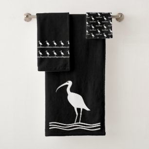 Salle de bain oiseau aquatique Ibis