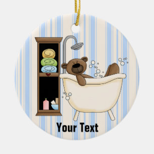 Salle de bain pendage ornement