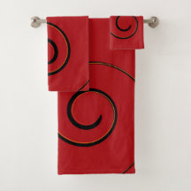 Salle de bain Red Flair