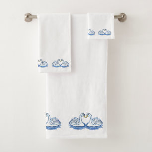 Salle de bain Serviette Swan