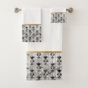 SALLE DE BAINS EN MARBRE GRIS NOIR EN MARBRE