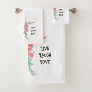Salle de bains vivante d'invité d'amour de rire