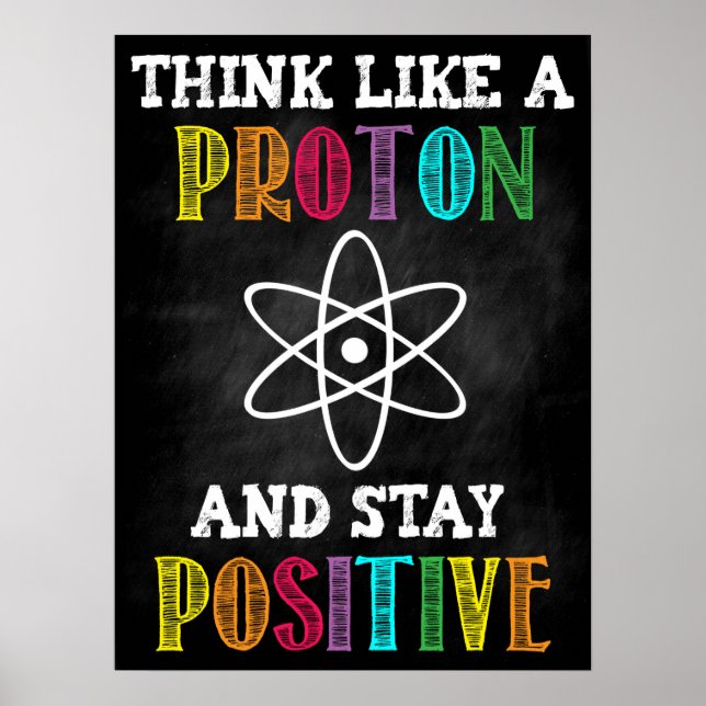 Salle de classe des sciences Poster Art (Devant)