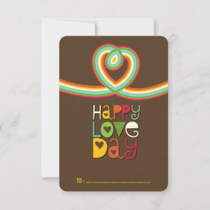 Salle de classe Rainbow Loop Valentine's Day Carte