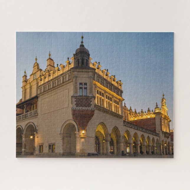 Salle de Cracovie en tissu Pologne Puzzle (Horizontal)