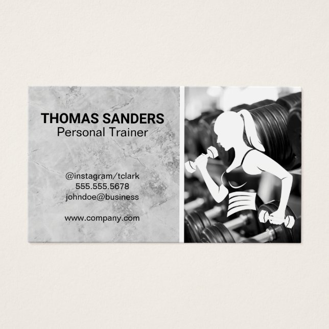 Salle De Fitness | Entraînement | Formateur person (Devant)