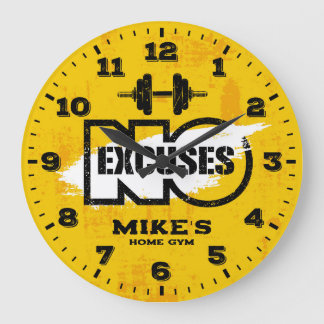 Salle De Fitness Salle De Fitness Horloge Mur Pers