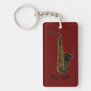 Salle de musique saxophone(personnalisable)