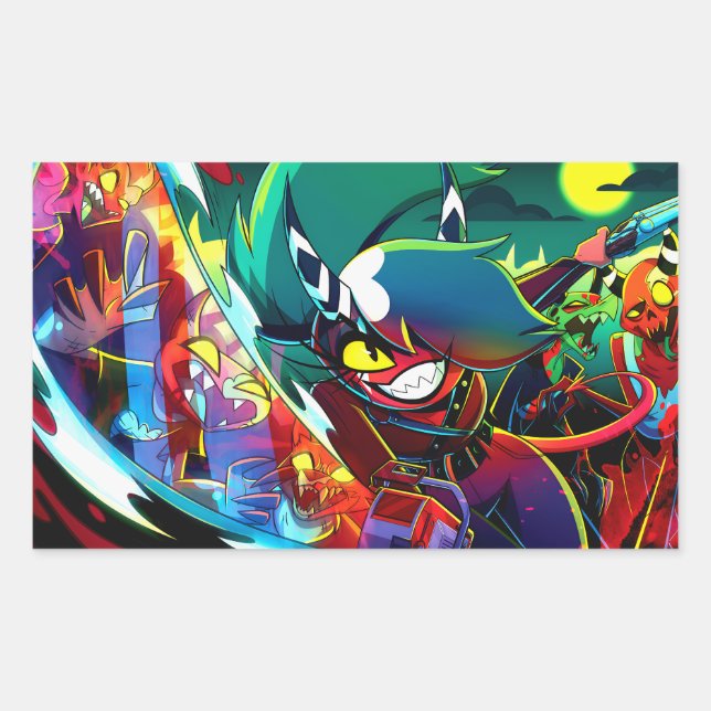 Sallie May Halloween Slasher | Helluva Boss |  Sticker (Front)