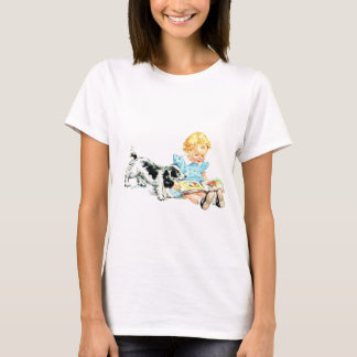 Sally and Spot 1950s Illustration T-Shirt