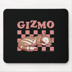 Sally Face Gizmo The Cat Chequered Nap Pattern Mouse Pad