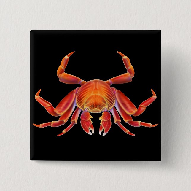 Sally Lightfoot Crab Pin (Front)