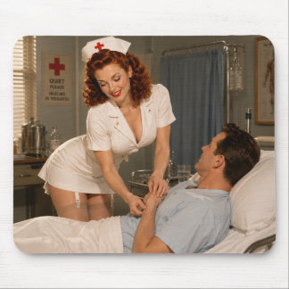 Sally Monroe - Your Pulse Seems Elevated Mouse Pad