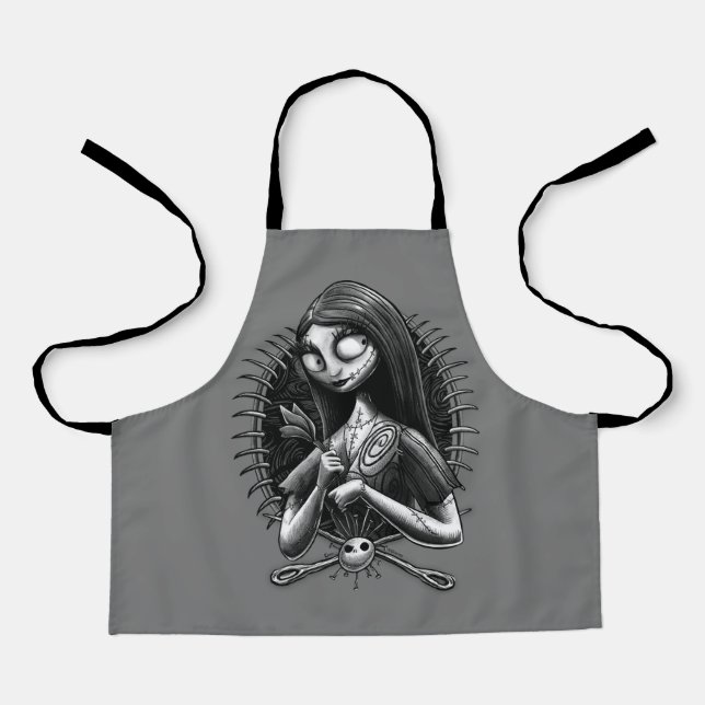 Sally | Nightmare Before Christmas Tatoo Style Apron (Front)