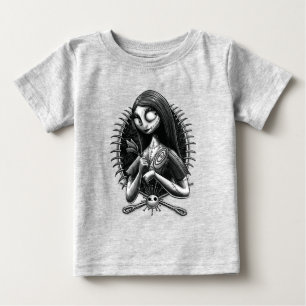 Sally Nightmare Before Christmas Tatoo Style Baby T-Shirt