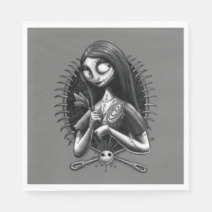 Sally   Nightmare Before Christmas Tatoo Style Napkin