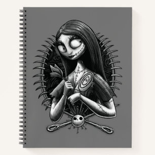 Sally   Nightmare Before Christmas Tatoo Style Notebook