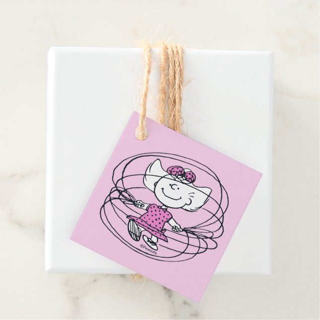 Sally Playing Jump Rope Favour Tags (In Situ)