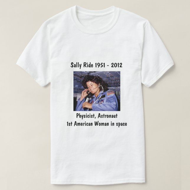 Sally Ride T-Shirt (Design Front)