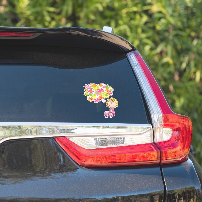 Sally Thinking of Flowers (Car Side)