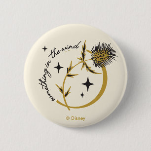 Sally's Thistle - Something In The Wind 2 Inch Round Button