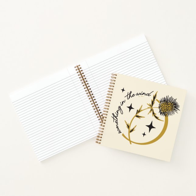 Sally's Thistle - Something In The Wind Notebook (Inside)