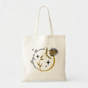 Sally's Thistle - Something In The Wind Tote Bag