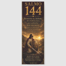 Salmo 144 Bookmark | Dios es mi fortaleza