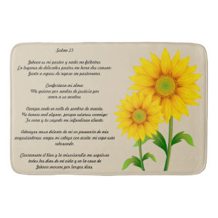 Salmo 23 bath mat