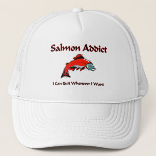 Salmon Addict Trucker Hat