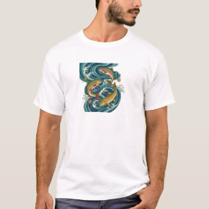 Salmon and Whirlpools T-Shirt