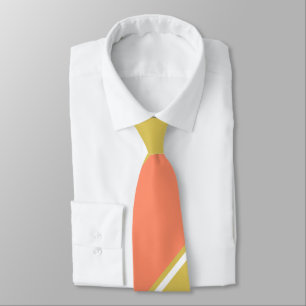 Salmon and White Wine-Coloured Tie