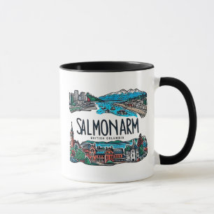 Salmon Arm BC Canada Mug