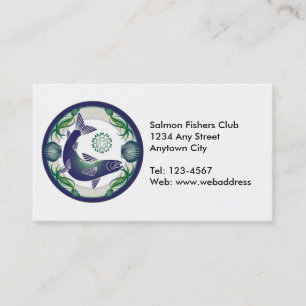 Salmon business card