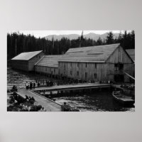 Salmon Cannery near Ketchikan, Alaska