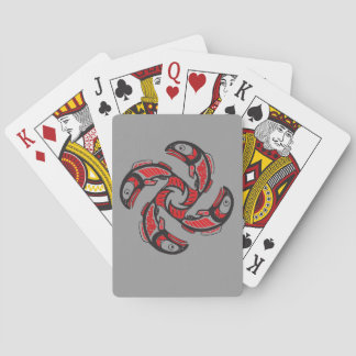 Salmon Cycle Playing Cards