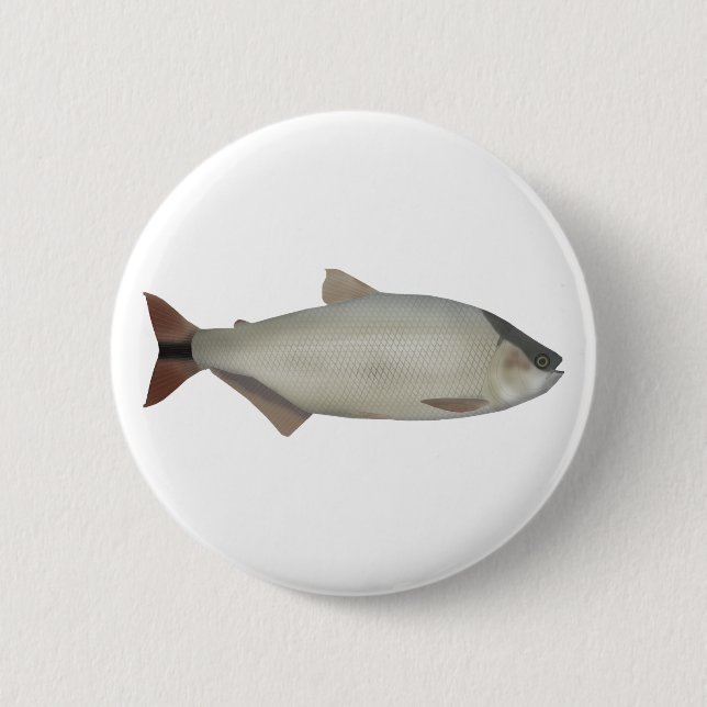 Salmón de rio 2 inch round button (Front)