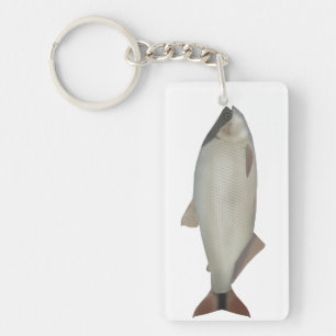 Salmón de rio keychain