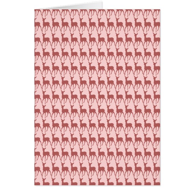 Salmon Deer Pattern Background (Front)