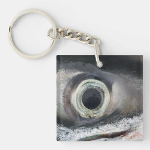 Salmon Eye Keychain