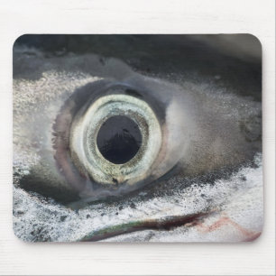 Salmon Eye Mouse Pad