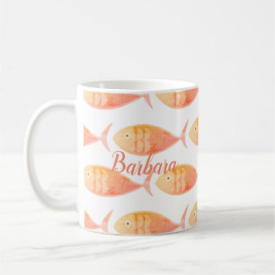 Salmon Fish Group Coffee Mug
